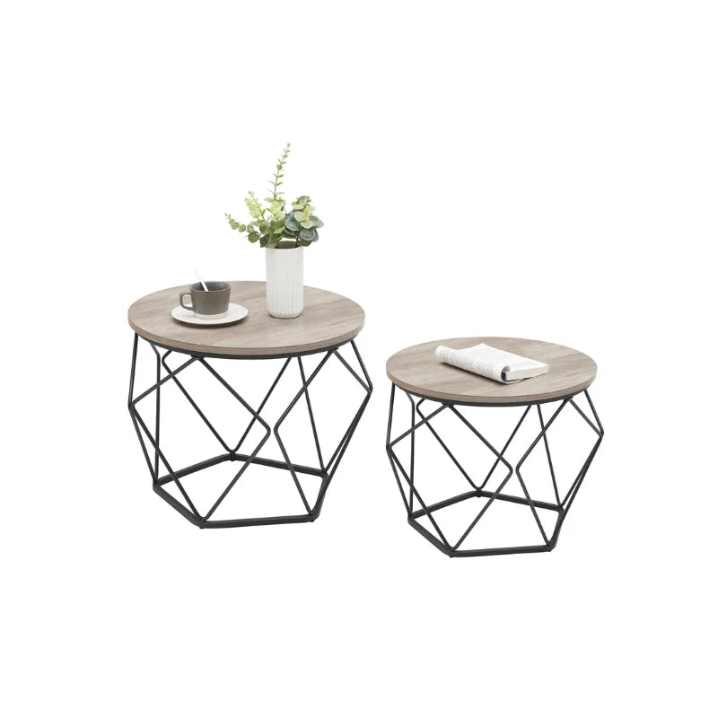Set Of 2 Small Coffee Table - ULET040B02