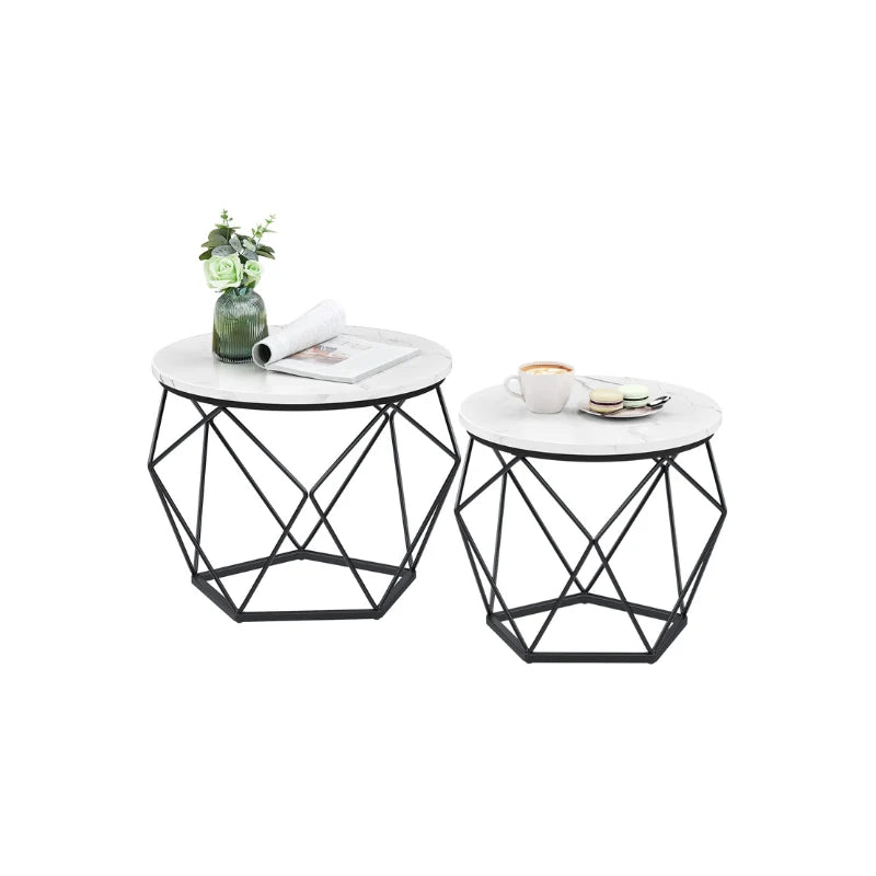 Set Of 2 Small Coffee Table - ULET040B59