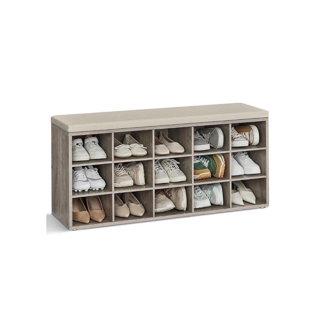 Shoe Storage Bench With Cushion – product view 4 | Ridgefield Furniture