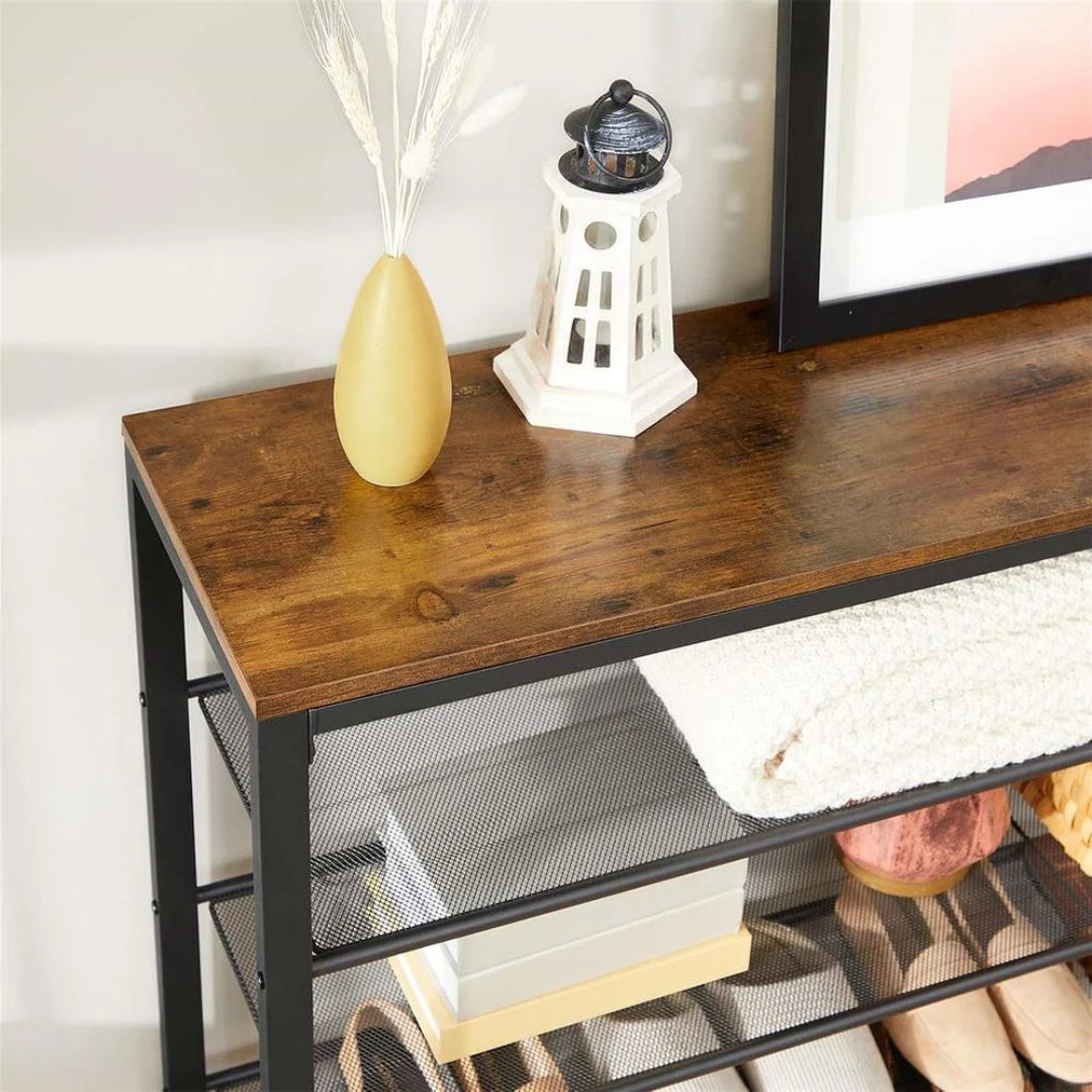 6/8 Tier Shoe Rack With Metal Shelves – product view 5 | Ridgefield Furniture