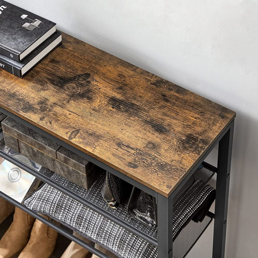6/8 Tier Shoe Rack With Metal Shelves – product view 12 | Ridgefield Furniture
