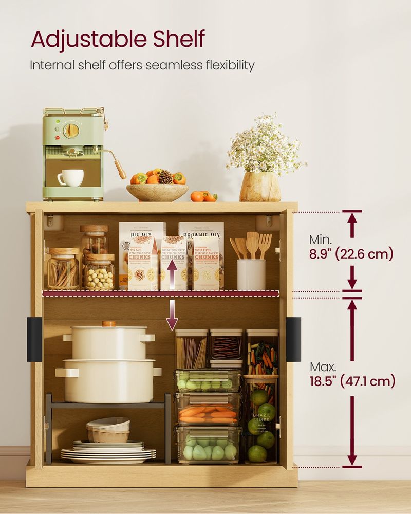 Sideboard With Adjustable Shelf - product photo 03