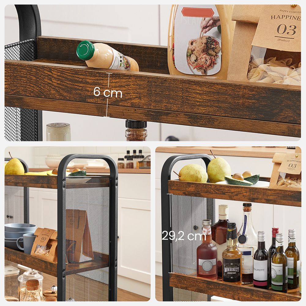 Slim Kitchen Cart For Narrow Spaces - product photo 09
