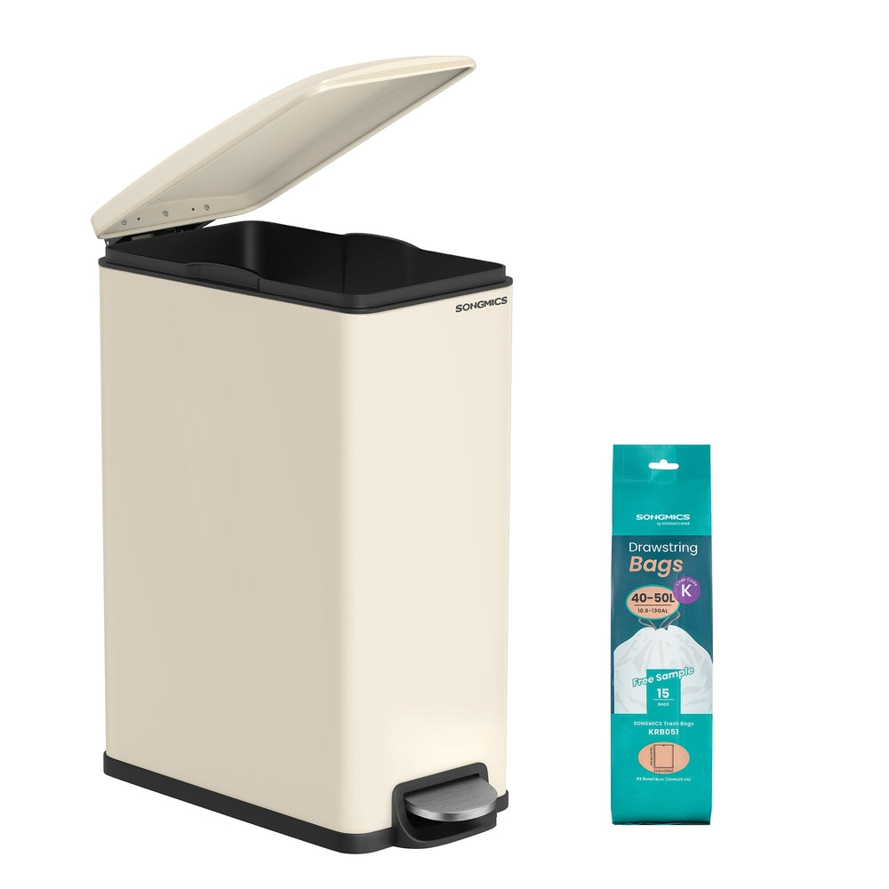 Slim Stainless Steel Trash Bin - product photo 21