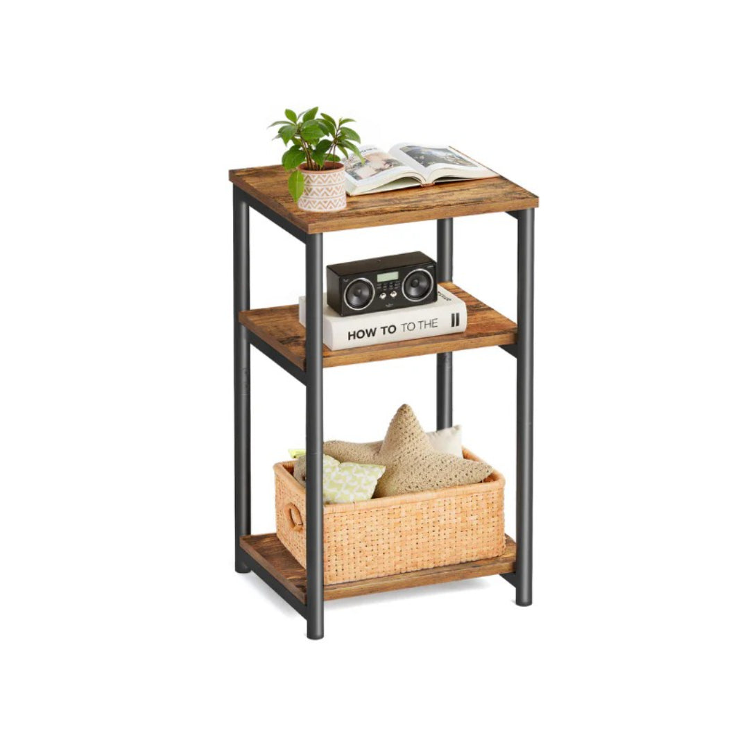 Small 3-Tier End Table with Open Storage – product view 1 | Ridgefield Furniture