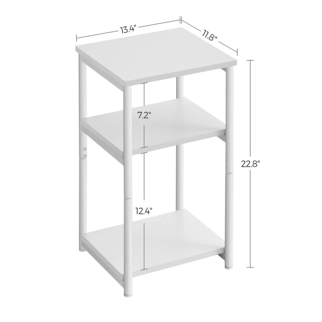 Small 3-Tier End Table with Open Storage – product view 28 | Ridgefield Furniture
