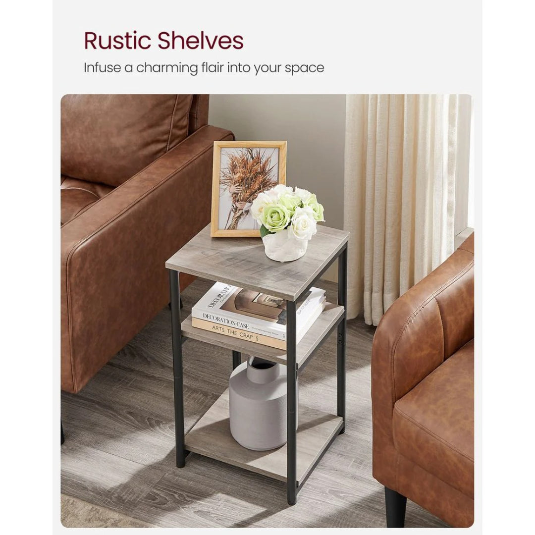 Small 3-Tier End Table with Open Storage – product view 31 | Ridgefield Furniture