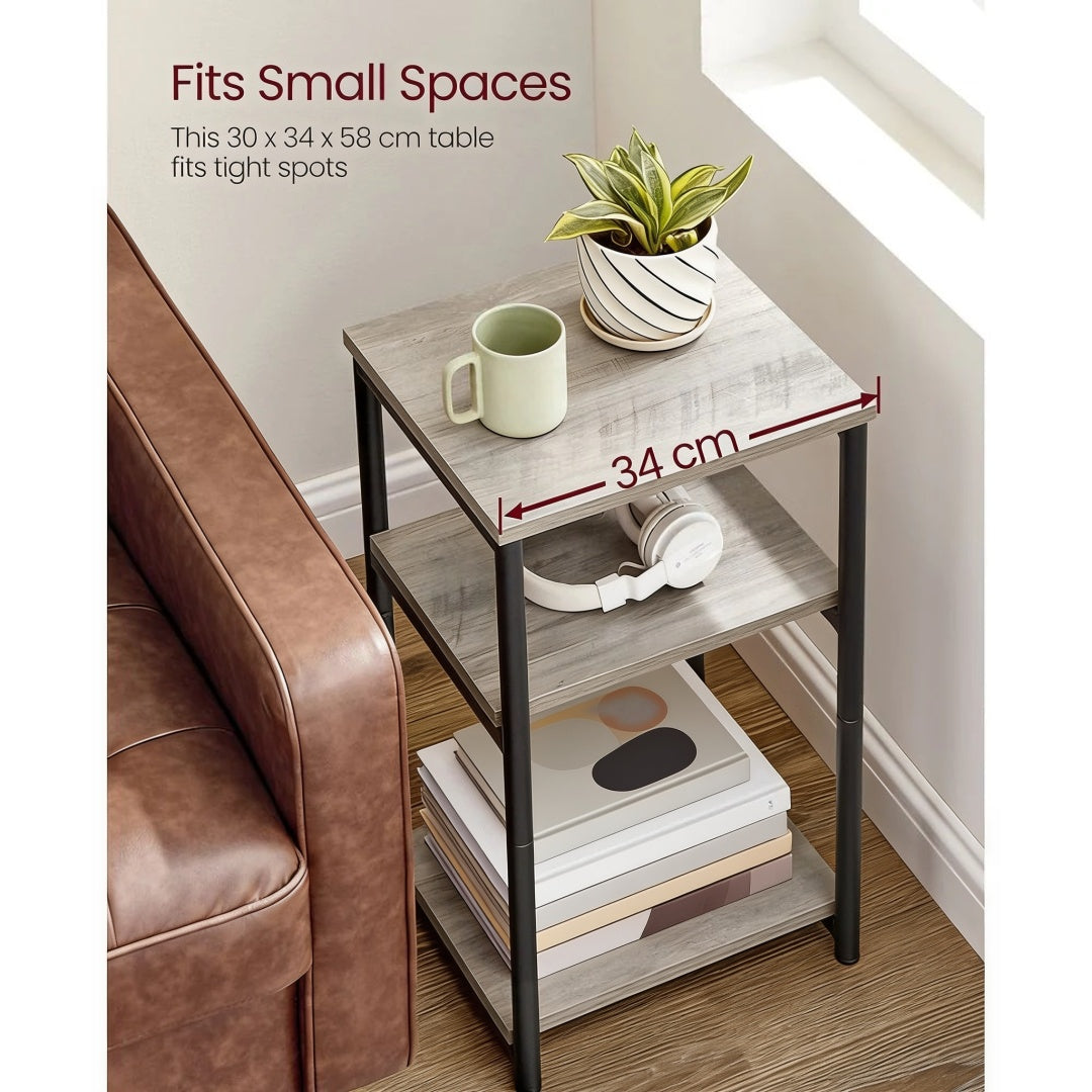 Small 3-Tier End Table with Open Storage – product view 34 | Ridgefield Furniture