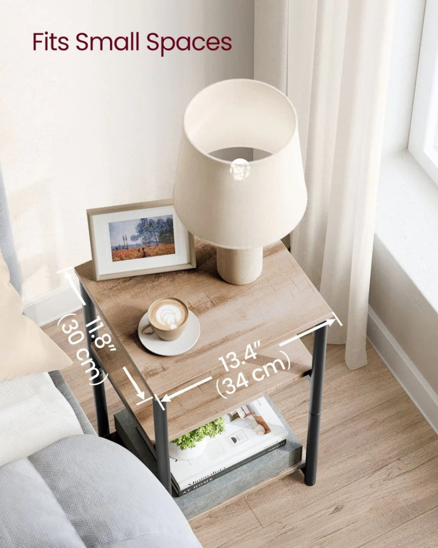 Small 3-Tier End Table with Open Storage – product view 43 | Ridgefield Furniture