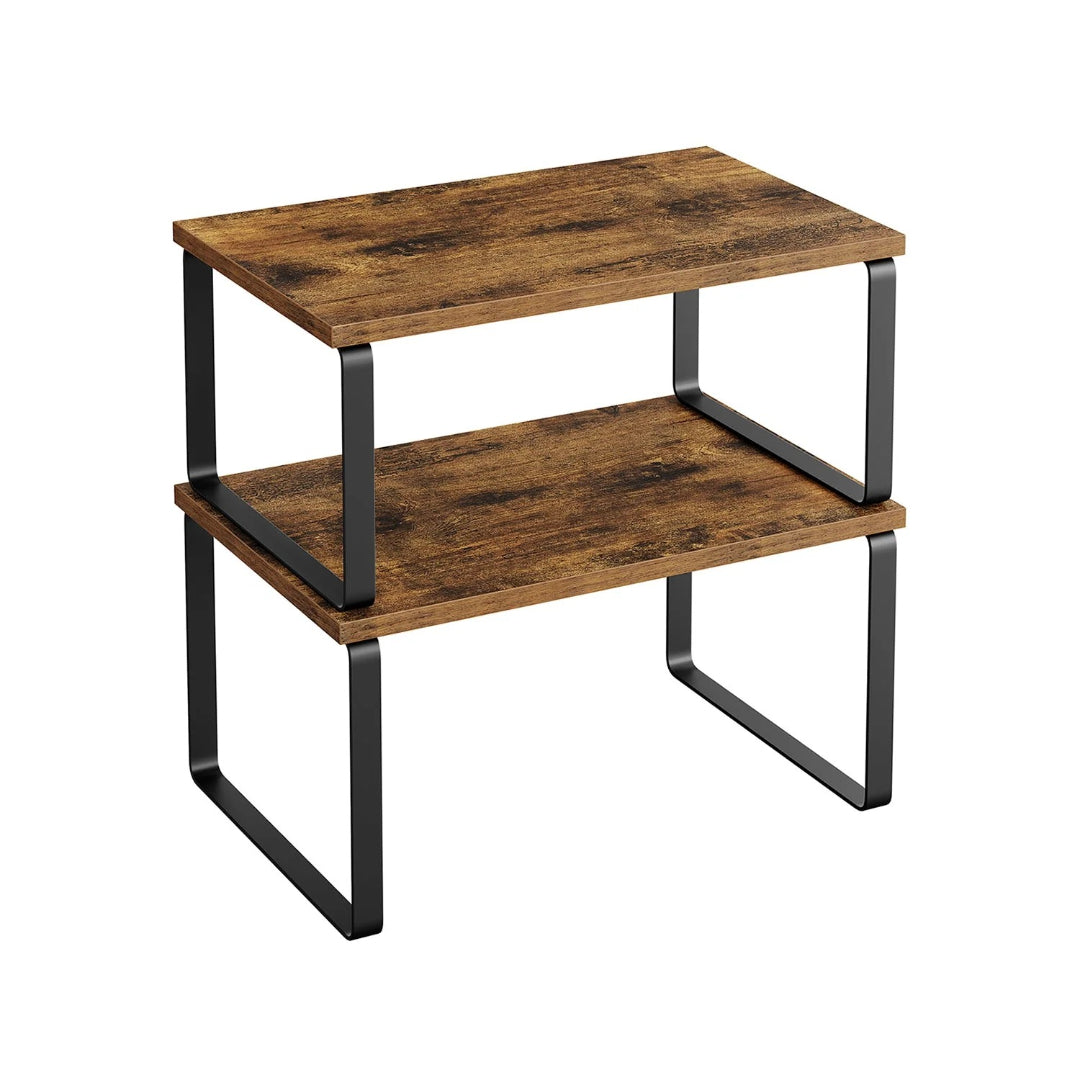 Stackable Cabinet Counter Shelves Set of 2 – product view 6 | Ridgefield Furniture