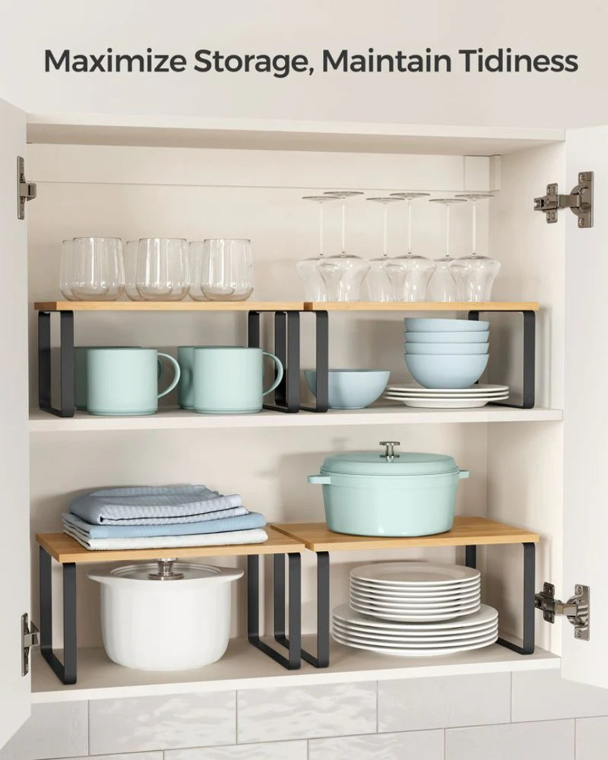 Stackable Cabinet Counter Shelves Set of 2 – product view 8 | Ridgefield Furniture