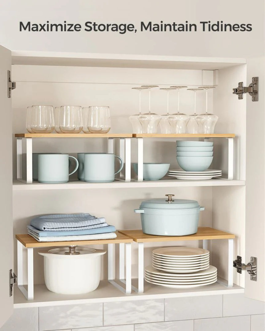 Stackable Cabinet Counter Shelves Set of 2 – product view 14 | Ridgefield Furniture