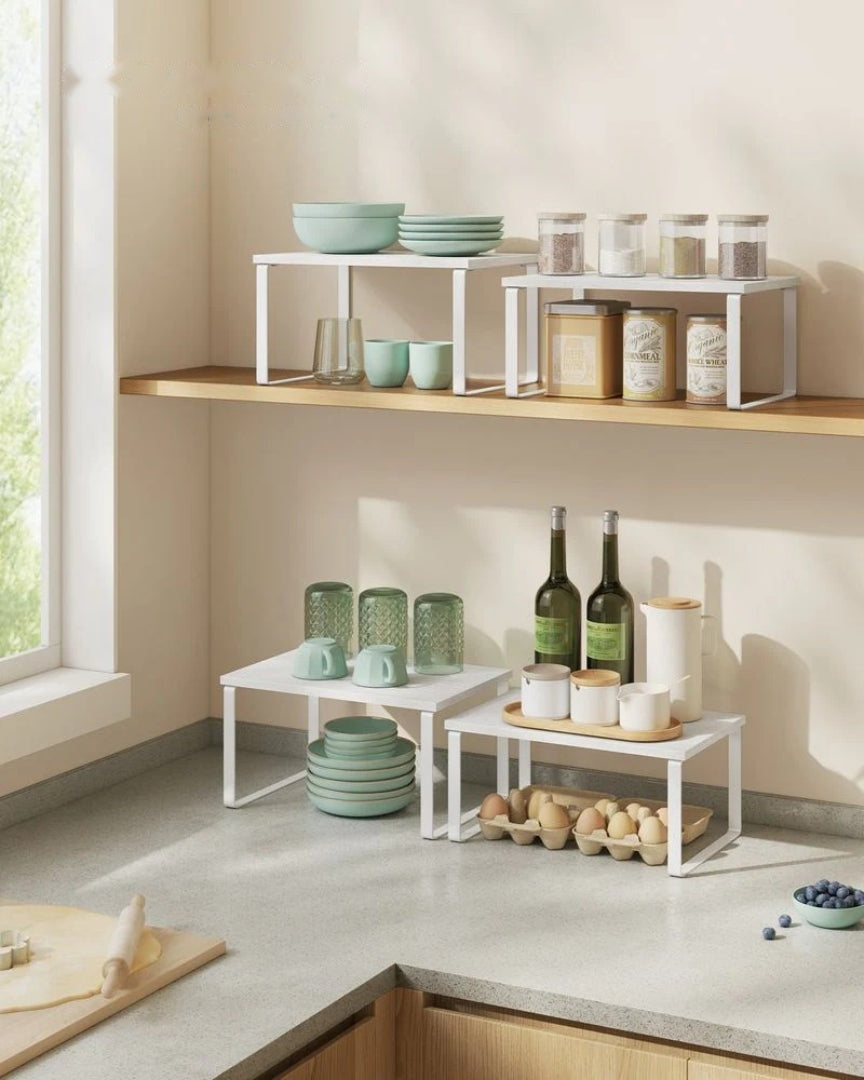 Stackable Cabinet Counter Shelves Set of 2 – product view 17 | Ridgefield Furniture