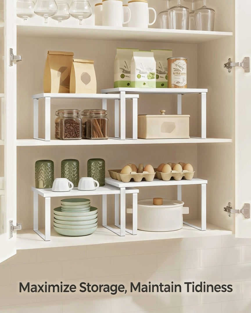Stackable Cabinet Counter Shelves Set of 2 – product view 18 | Ridgefield Furniture