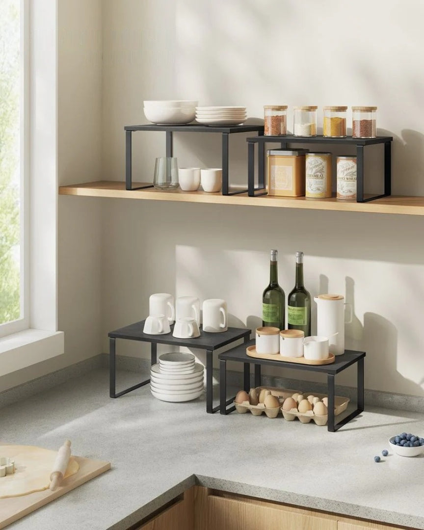 Stackable Cabinet Counter Shelves Set of 2 – product view 22 | Ridgefield Furniture