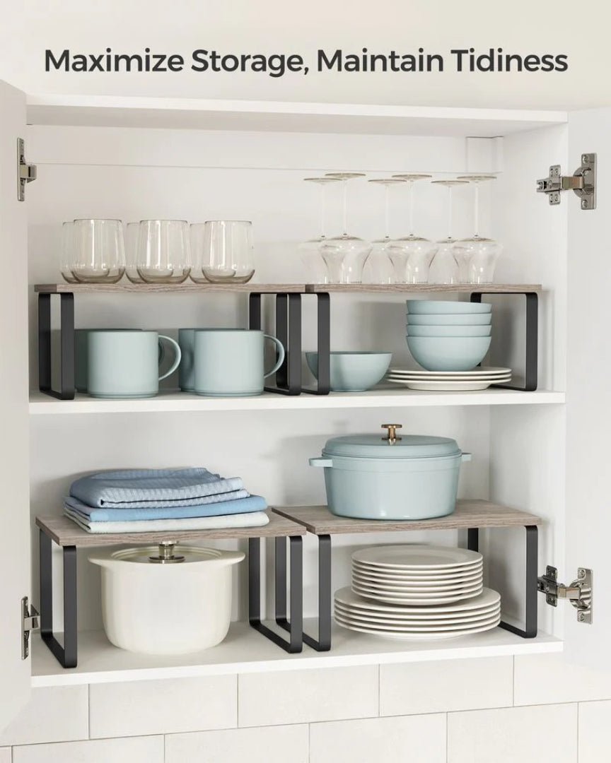 Stackable Cabinet Counter Shelves Set of 2 – product view 29 | Ridgefield Furniture