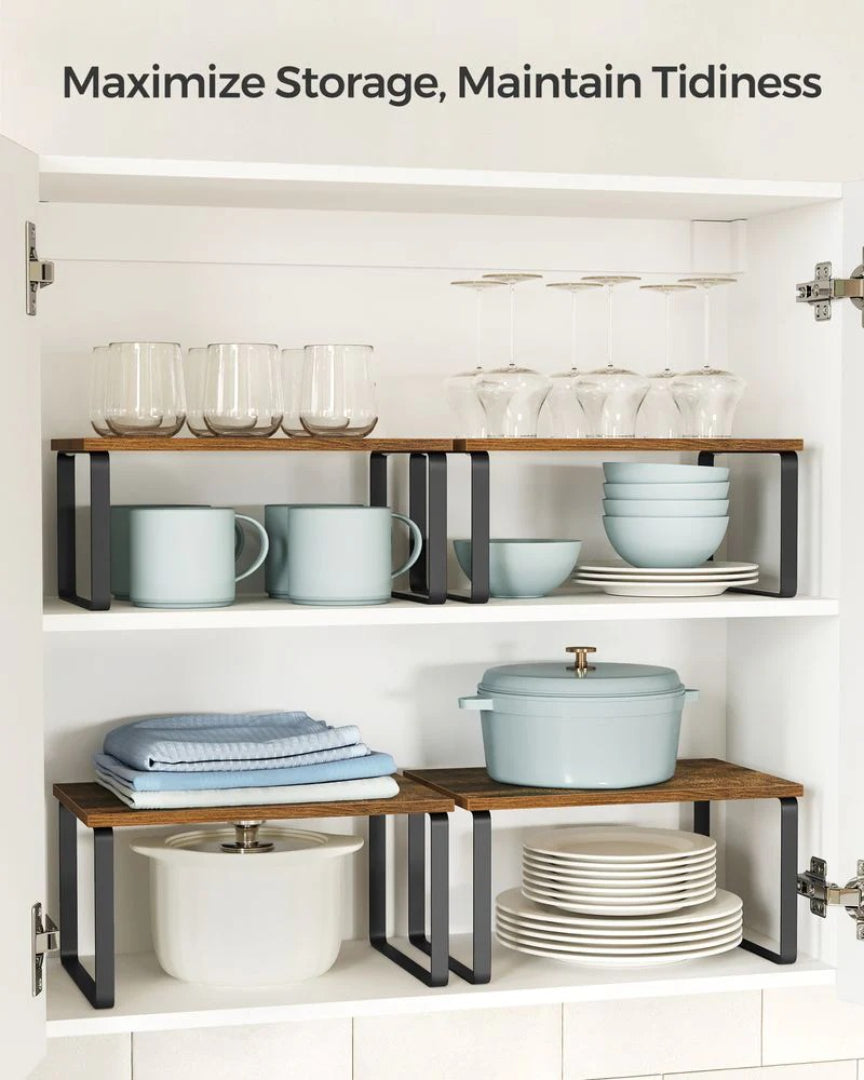 Stackable Cabinet Counter Shelves Set of 2 – product view 34 | Ridgefield Furniture