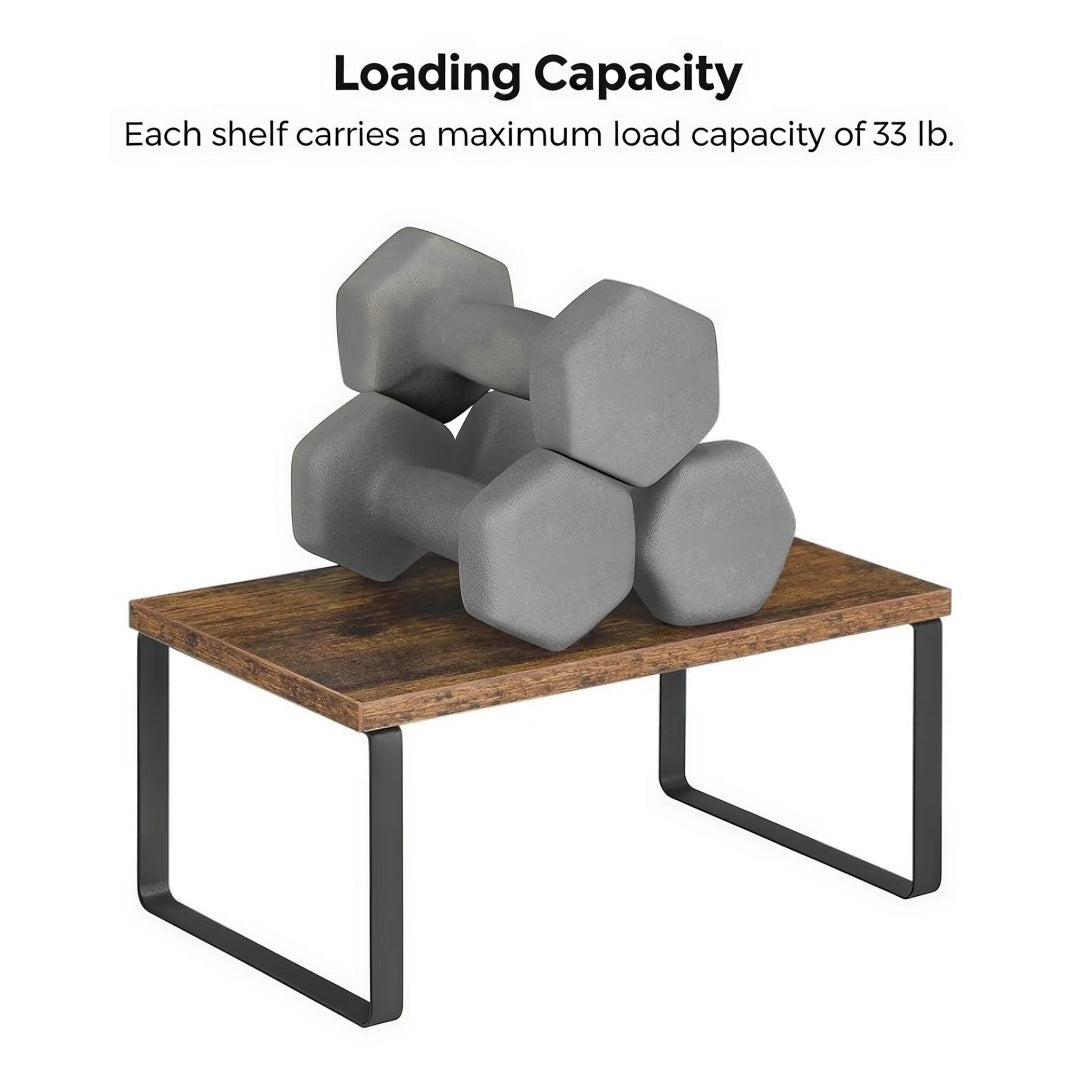 Stackable Kitchen Counter Shelves Set of 4 – product view 33 | Ridgefield Furniture