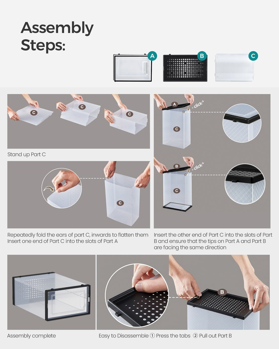 Stackable Shoe Storage Organizers - product photo 22