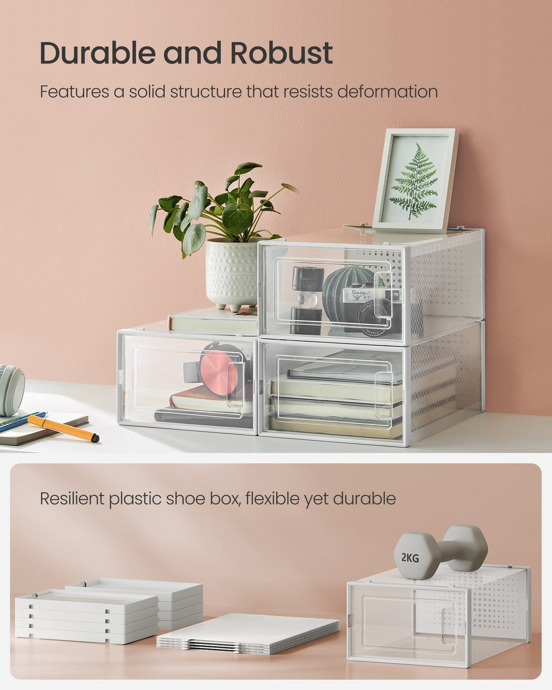 Stackable Shoe Storage Organizers - product photo 27