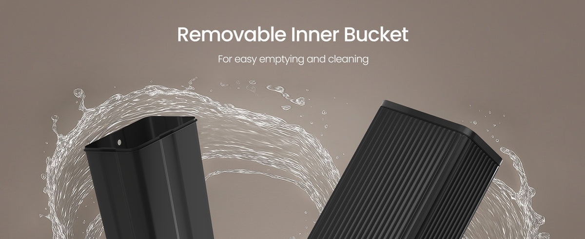 Stainless Steel Garbage Can With Lid And Removable Inner Bucket - product photo 58