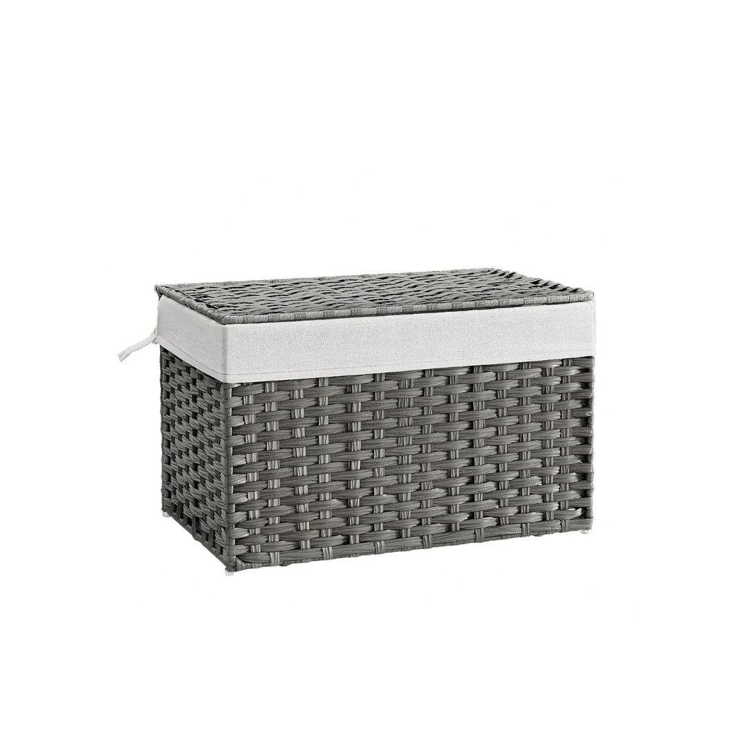 Storage Basket With Lid 105L Or 160L Laundry Hamper – product view 2 | Ridgefield Furniture