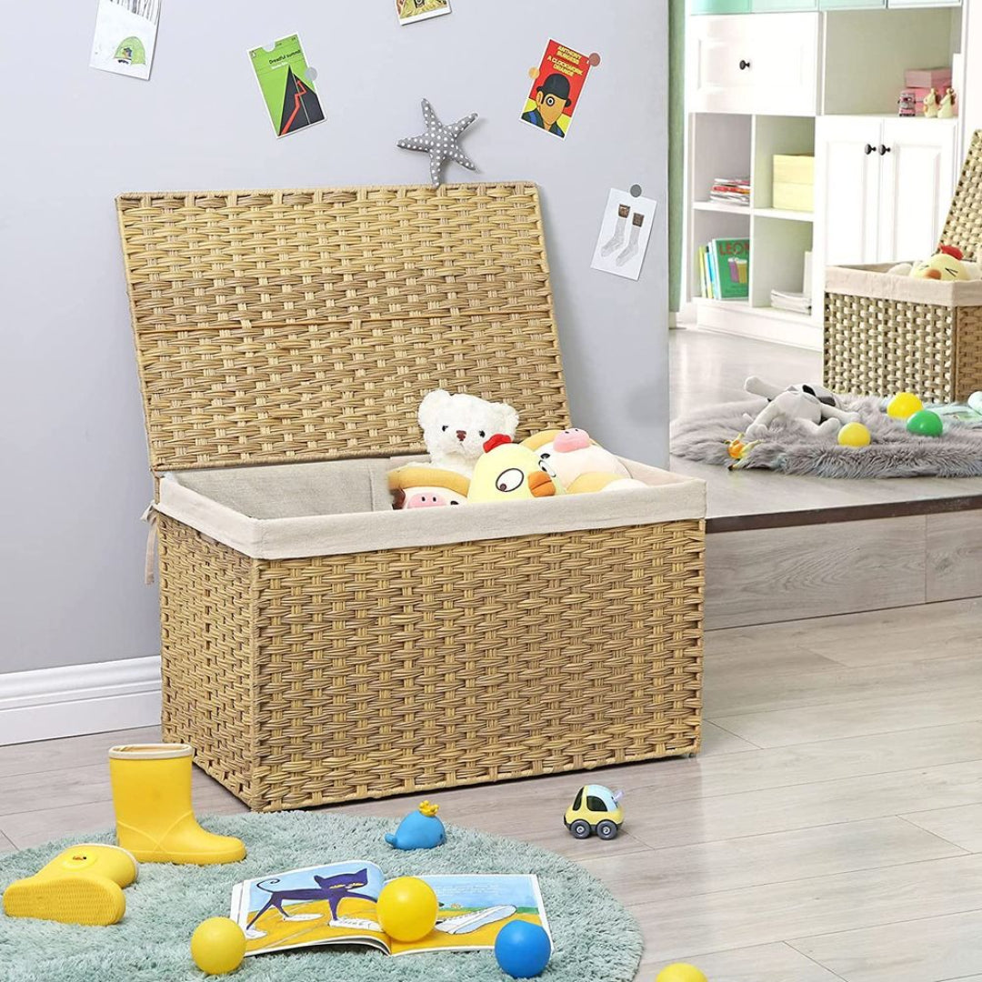 Storage Basket With Lid 105L Or 160L Laundry Hamper – product view 31 | Ridgefield Furniture