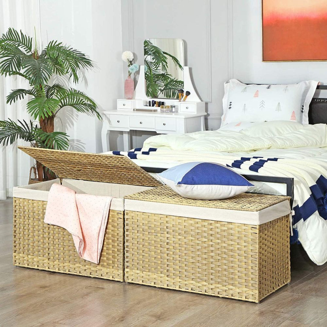 Storage Basket With Lid 105L Or 160L Laundry Hamper – product view 32 | Ridgefield Furniture