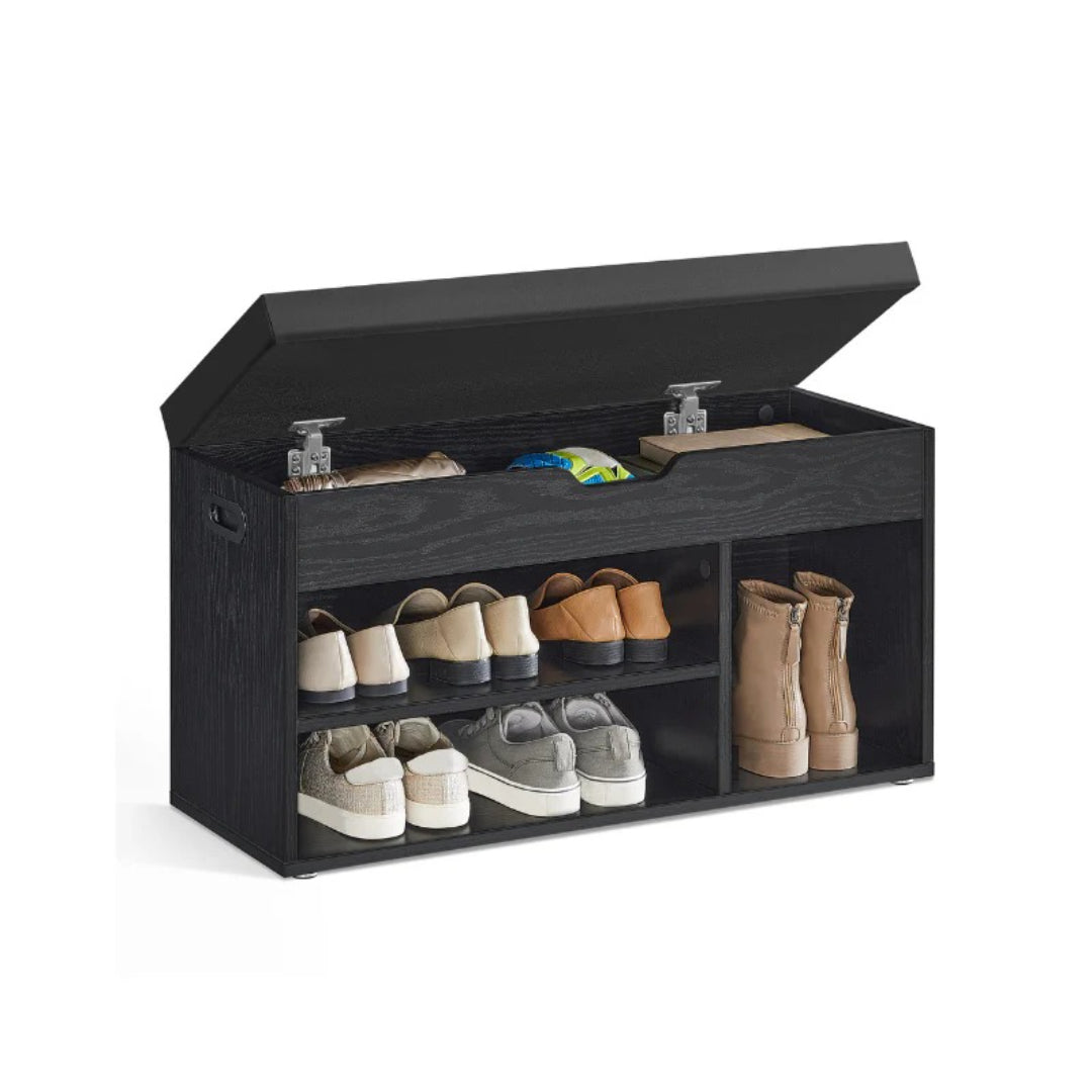 Shoe Storage Bench With Cushion – product view 3 | Ridgefield Furniture