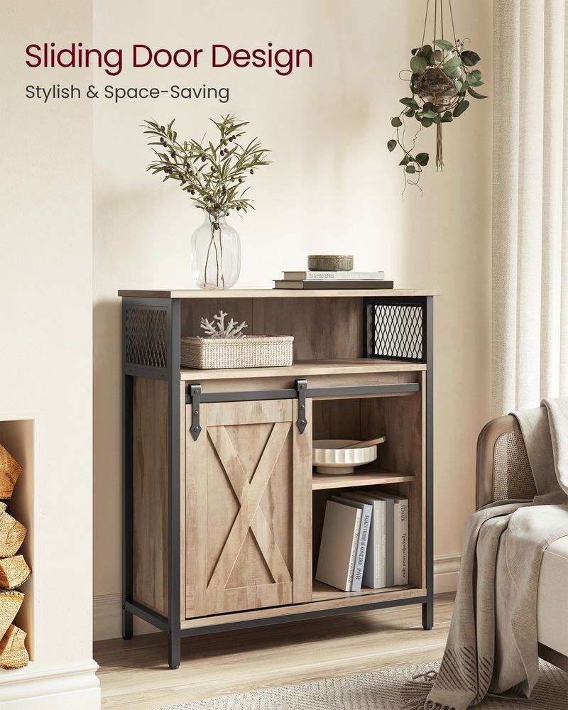 Storage Sideboard With Barn Door - product photo 05