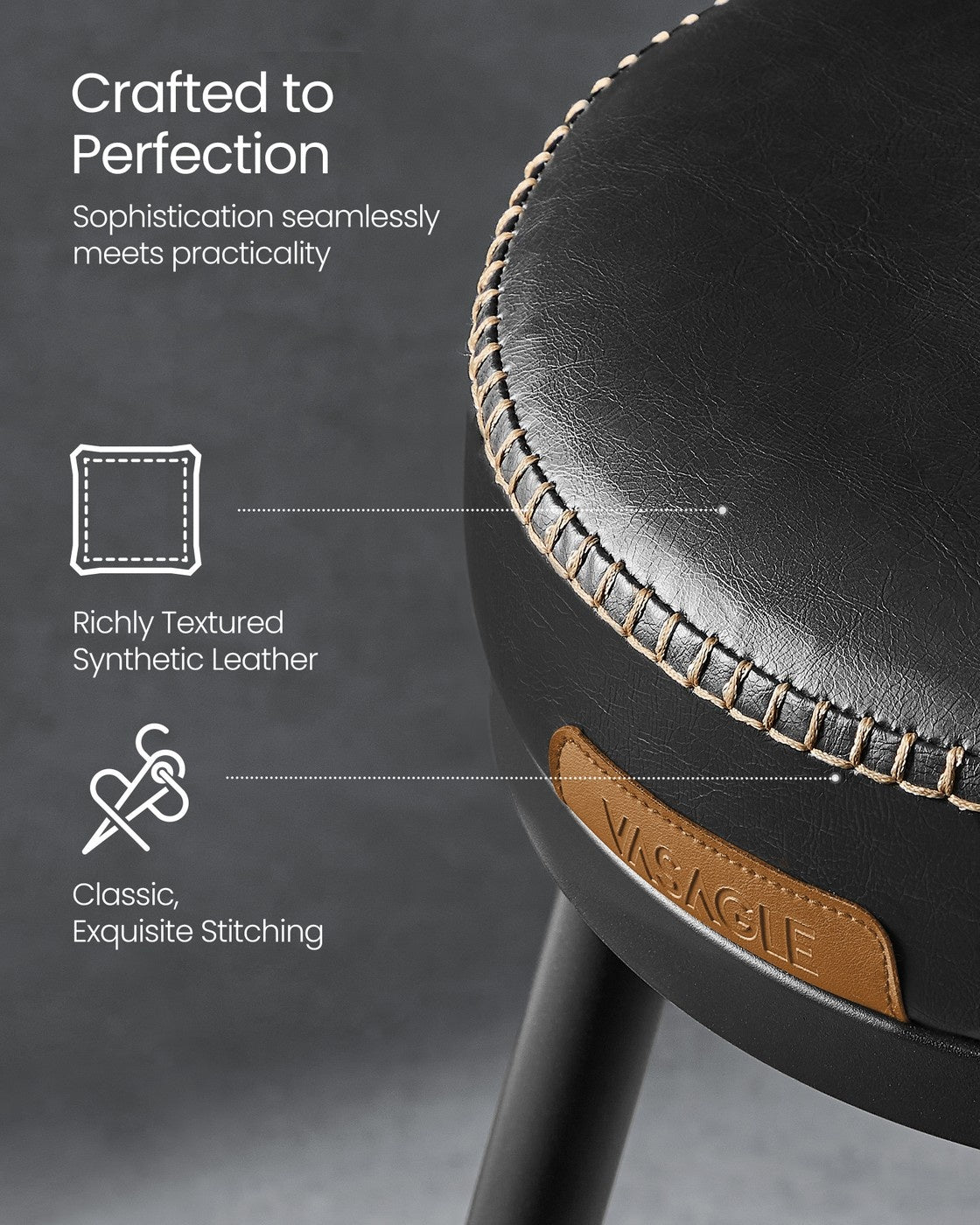 Swivel Bar Stools With Backs - product photo 22