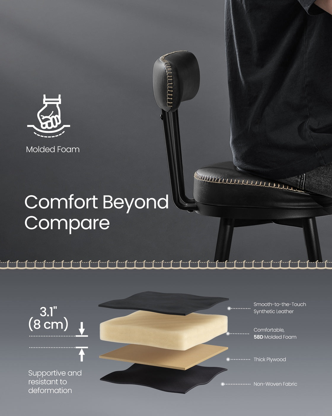 Swivel Bar Stools With Backs - product photo 42