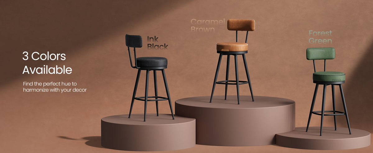 Swivel Bar Stools With Backs - product photo 72