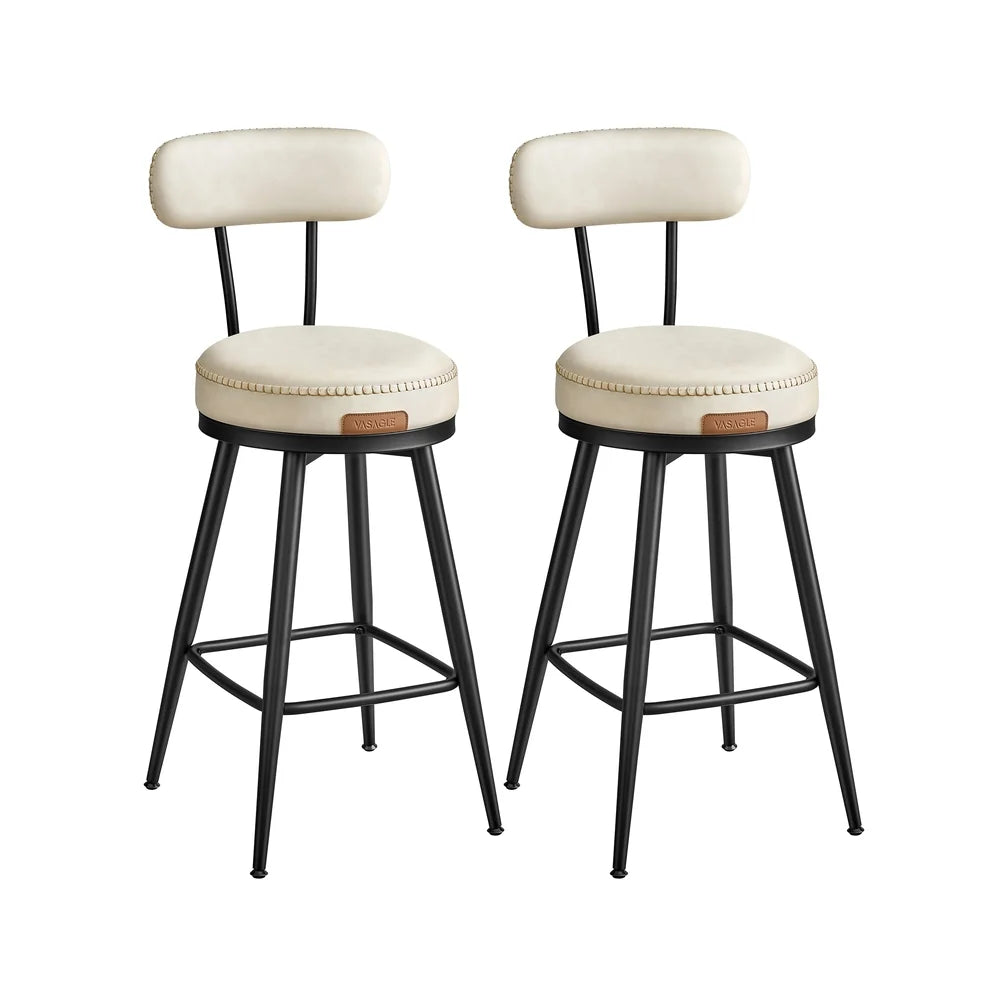 Swivel Bar Stools With Backs - ULBC089W01