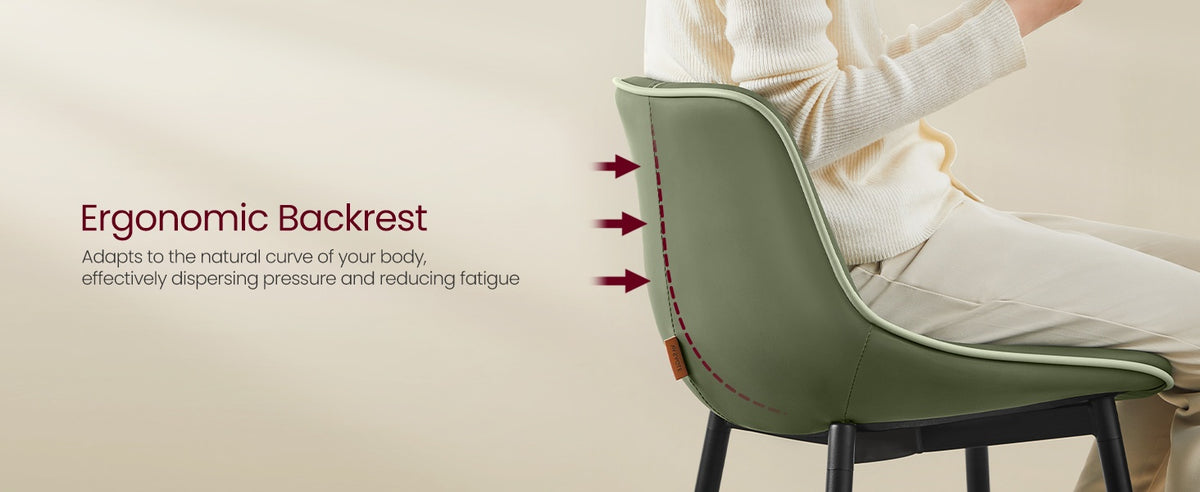 Synthetic Leather Bar Stools With Back, 24.4 Or 28.7 Inch Seat Height - product photo 133