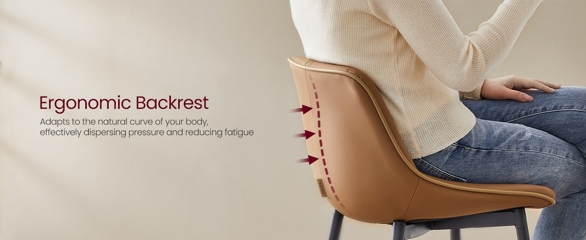 Synthetic Leather Bar Stools With Back, 24.4 Or 28.7 Inch Seat Height - product photo 149