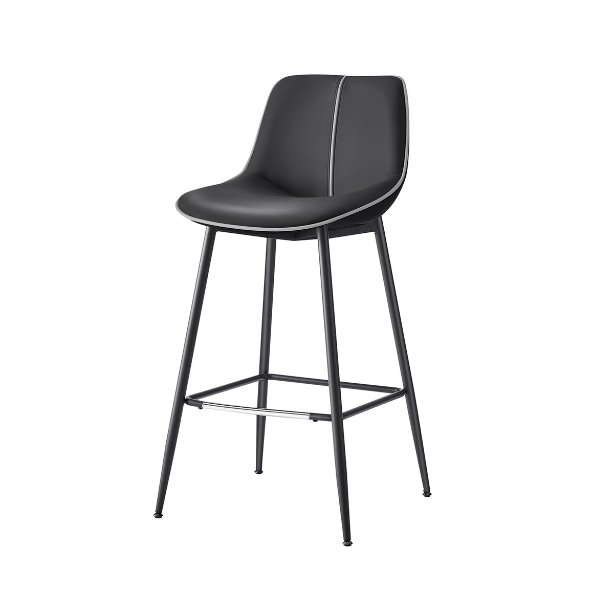 Synthetic Leather Bar Stools With Back - product photo 97