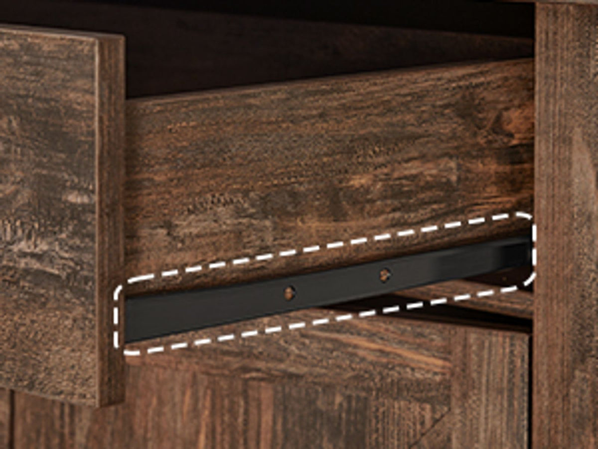 Tall Farmhouse Kitchen Storage Cabinet With Barn Doors - product photo 29