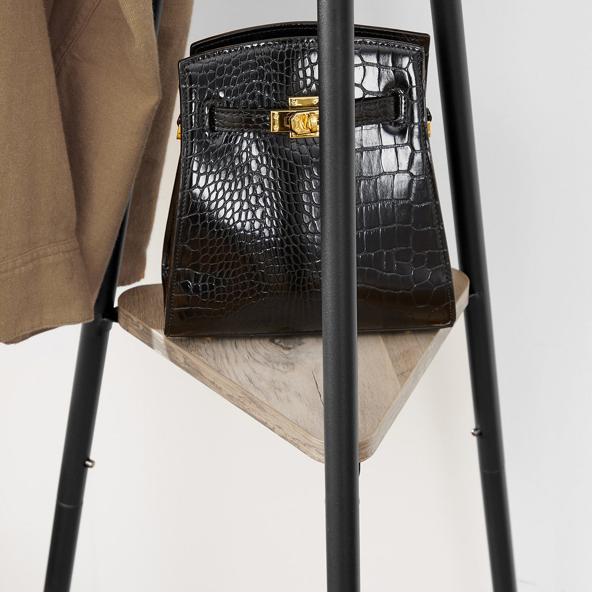 Tapered Triangle Coat Rack Stand - product photo 14