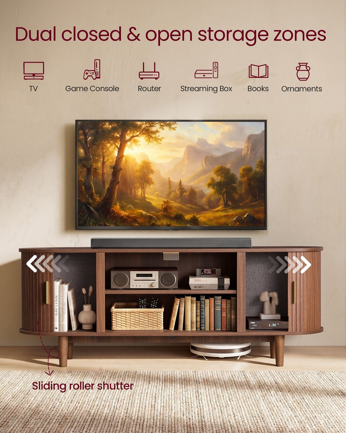 TV Stand For 65-Inch TVs - product photo 03