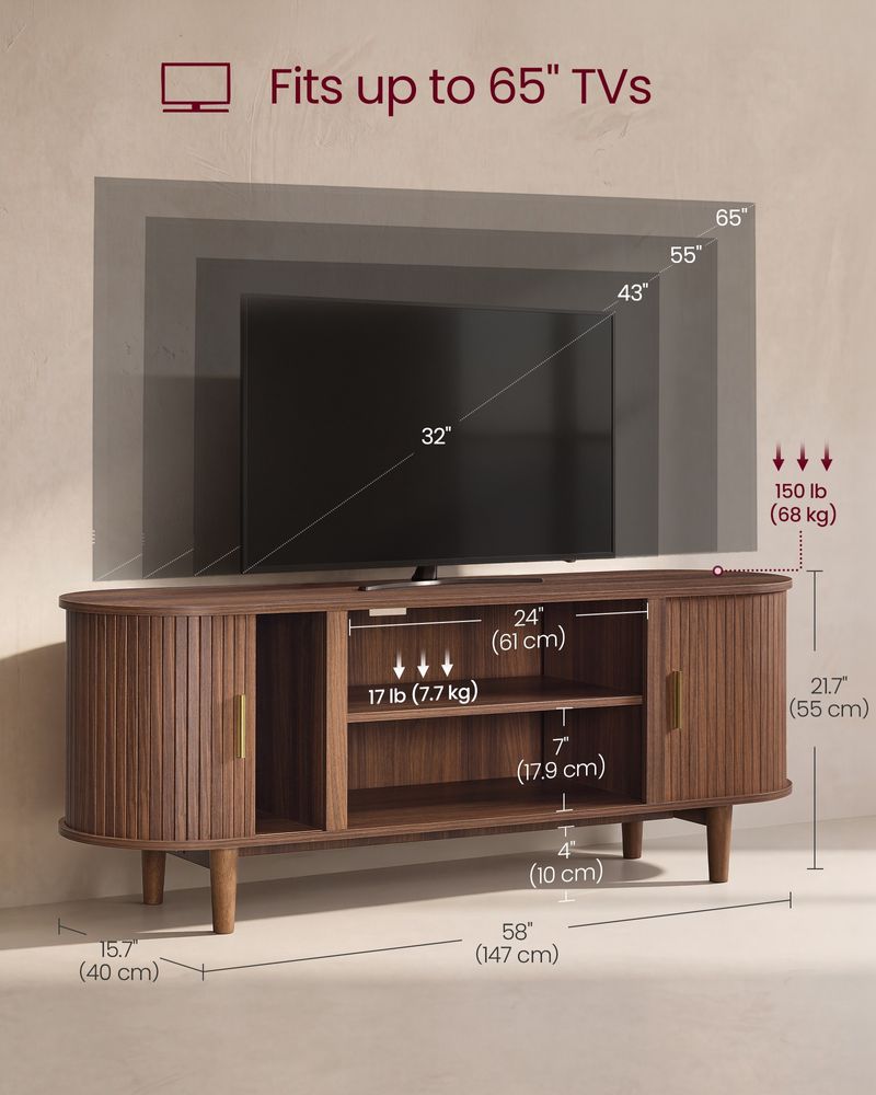 TV Stand For 65-Inch TVs - product photo 05