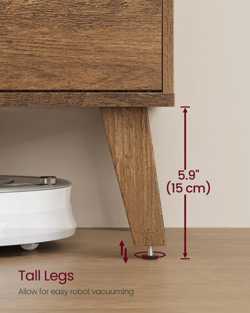 TV Stand For 65 Inch TVs With Cabinets And Adjustable Shelf – product view 5 | Ridgefield Furniture