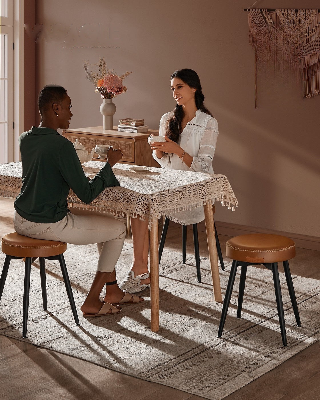Upholstered Kitchen Stools - product photo 11