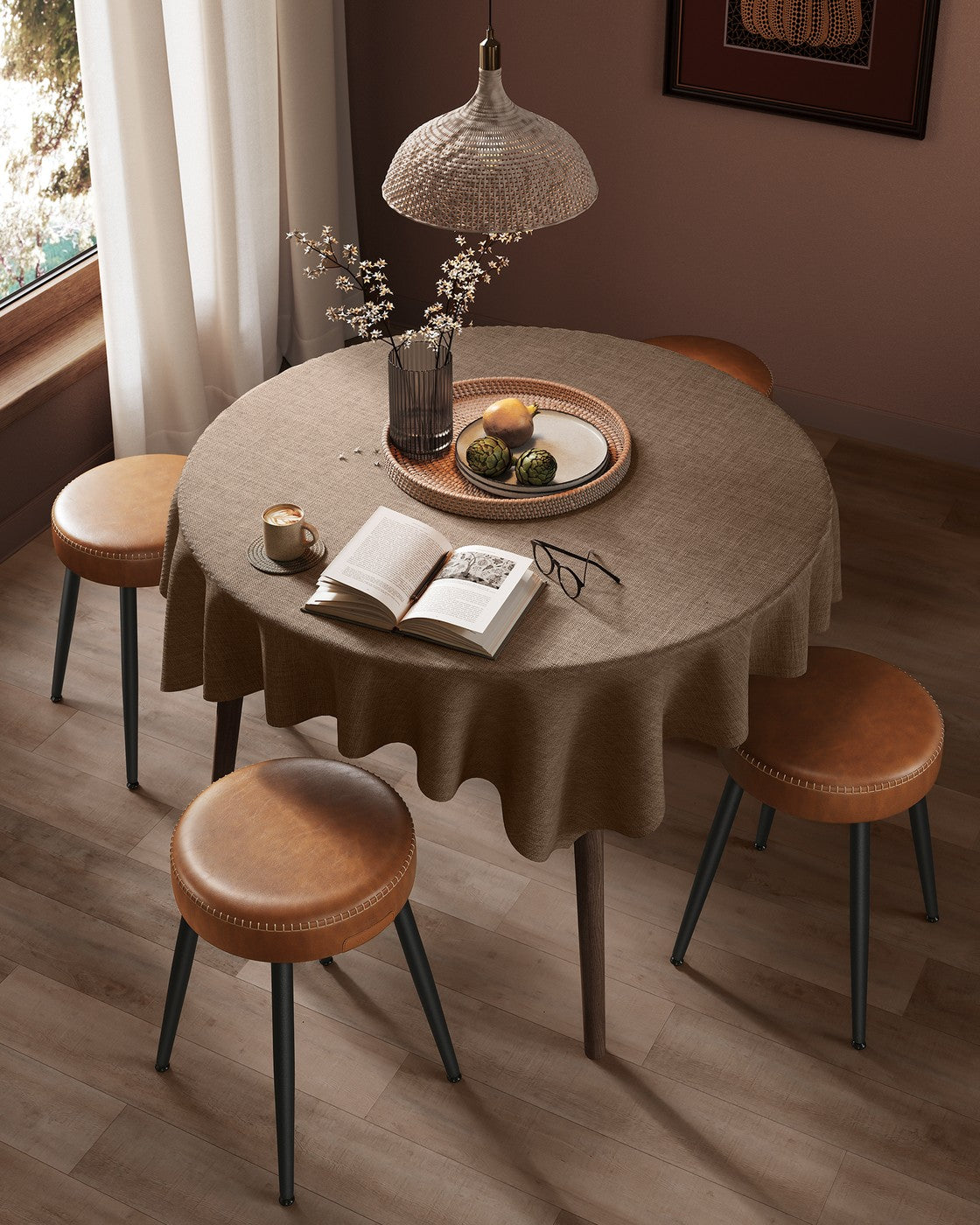 Upholstered Kitchen Stools - product photo 12