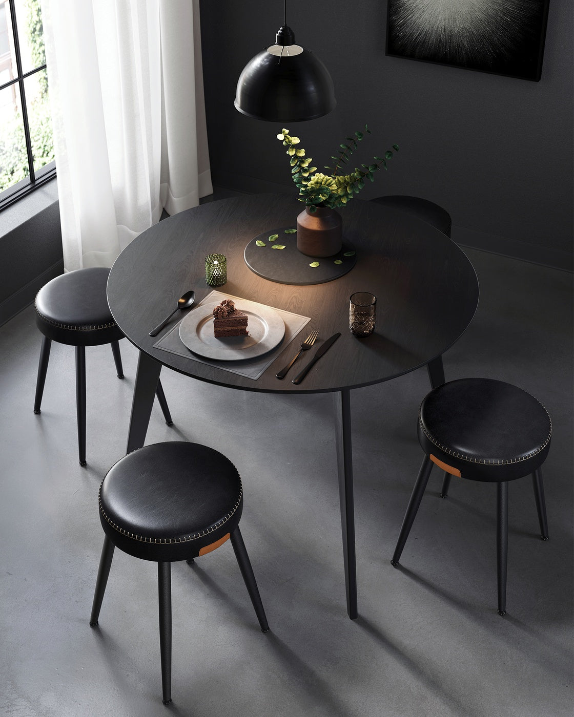 Upholstered Kitchen Stools - product photo 21