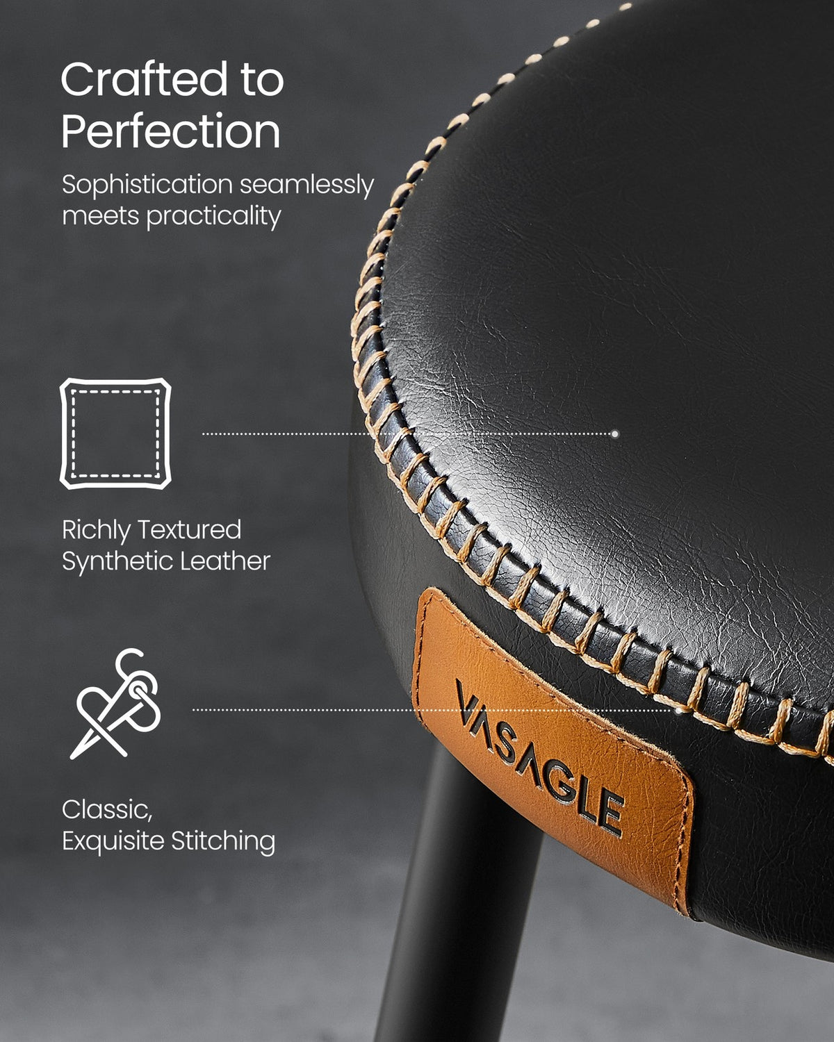 Upholstered Kitchen Stools - product photo 29