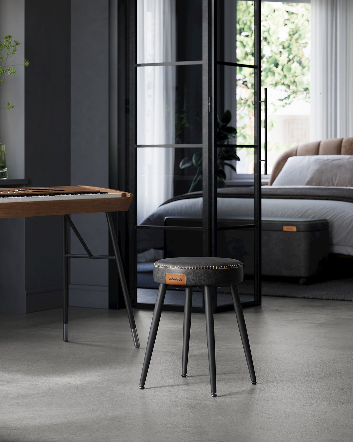 Upholstered Kitchen Stools - product photo 33