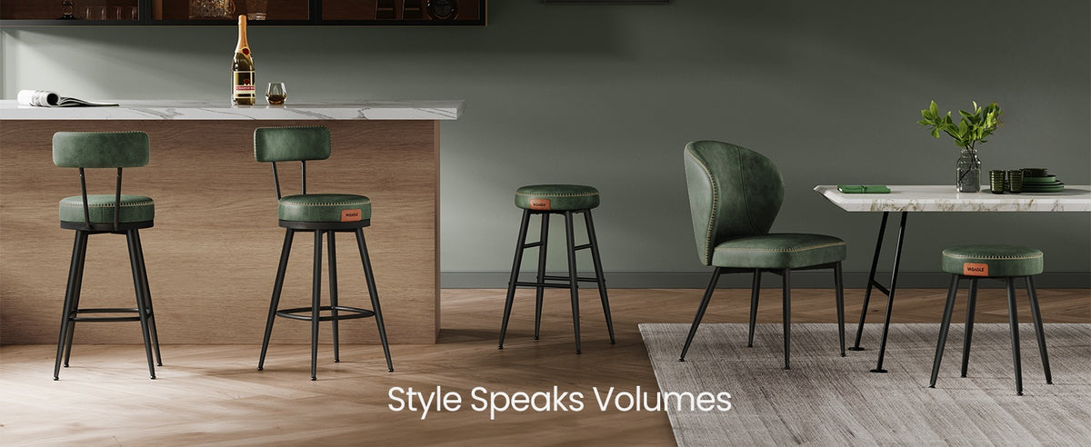 Upholstered Kitchen Stools With Steel Legs, Set Of 1, 2 Or 4 - product photo 51