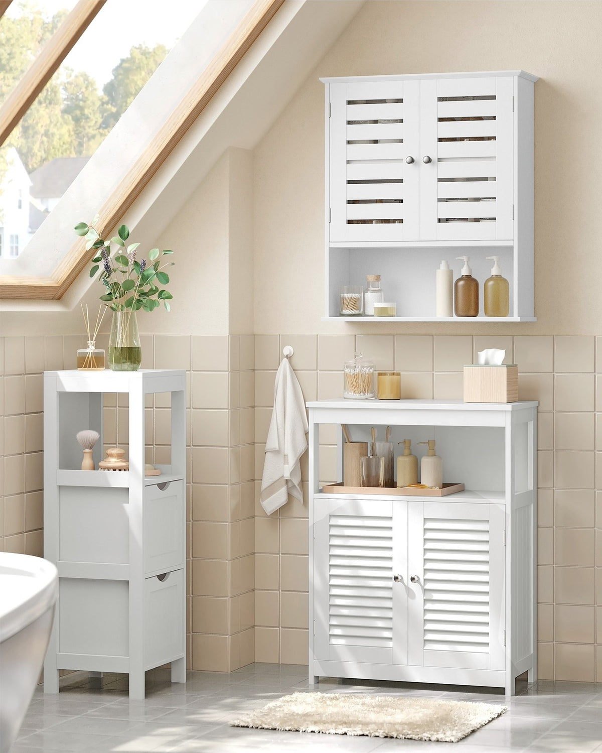 Wall-Mounted Bathroom Storage Cabinet - product photo 07