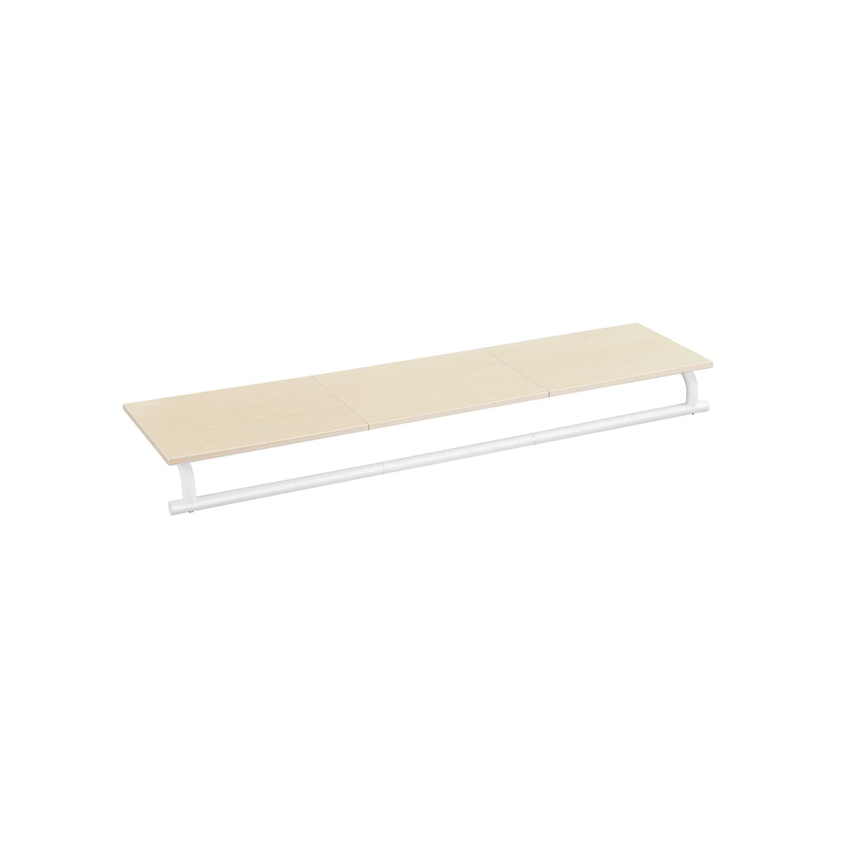 Wall Mounted Clothing Rack, With Hanging Rod - UHSR135W01